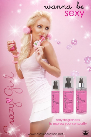 Крем с феромонами CRAZY GIRL Pretty Plumeria, 236 мл